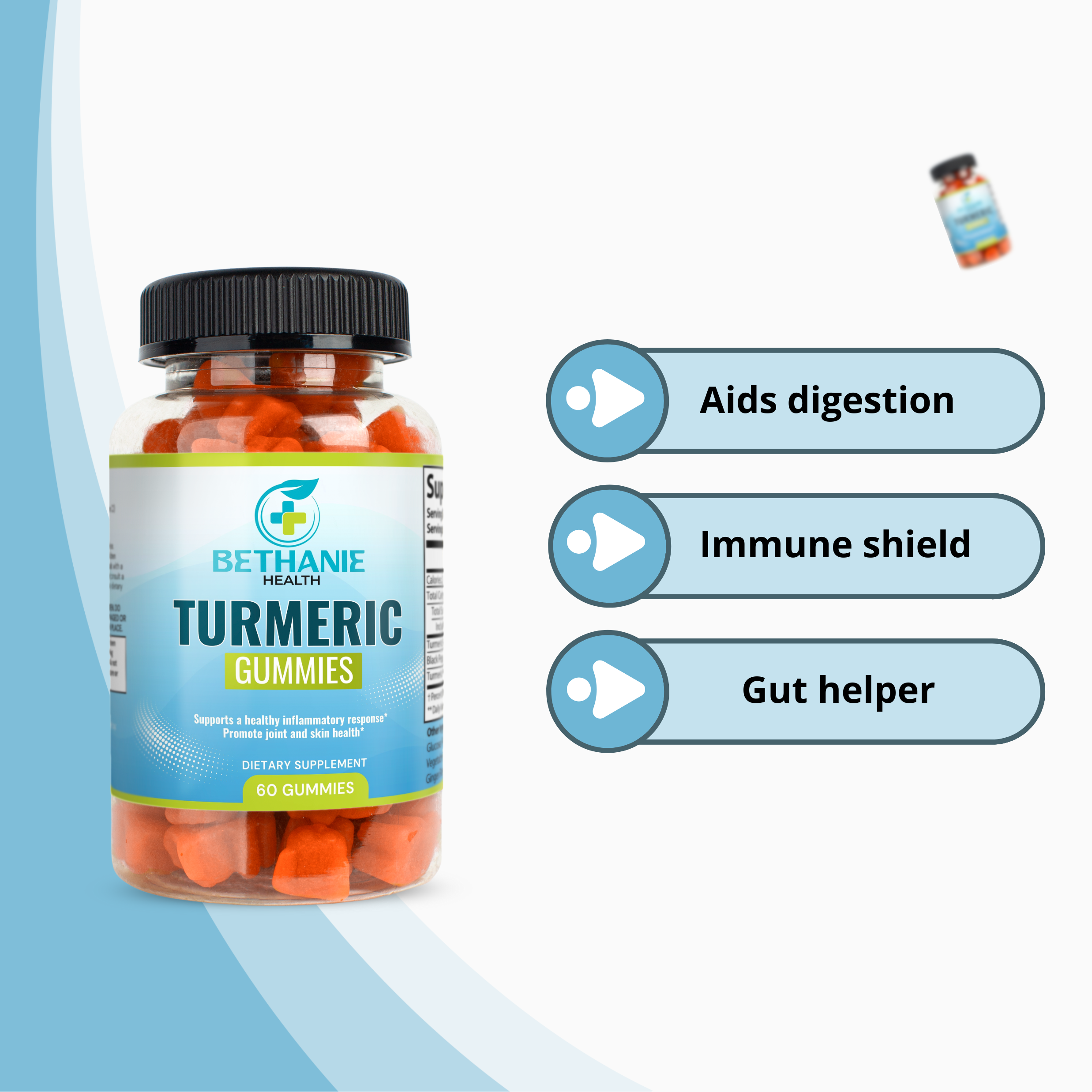 BETHANIE TURMERIC GUMMIES